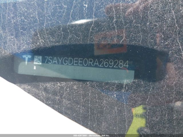 2024 TESLA MODEL Y 7SAYGDEE0RA269284 Photo 8