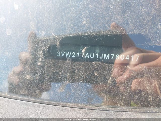 2018 VOLKSWAGEN GOLF SPORTWAGEN 3VW217AU1JM760417 Photo 8