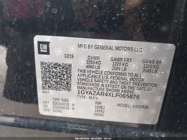 2020 CADILLAC XT4 1GYAZAR4XLF065875 Photo 8