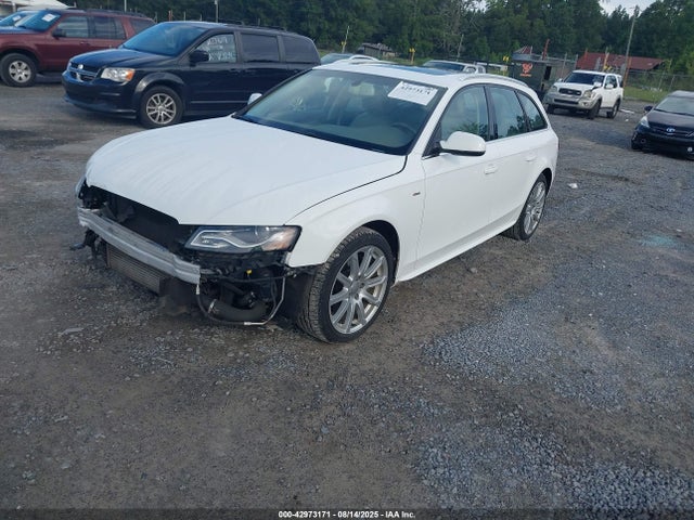 2012 AUDI A4 WAUWFAFL6CA025822 Photo 1