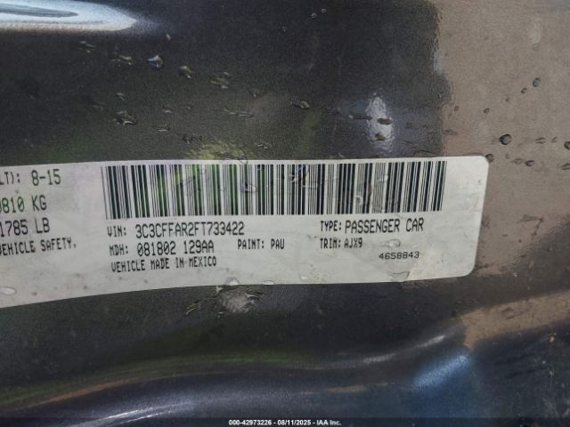 2015 FIAT 500 3C3CFFAR2FT733422 Photo 8