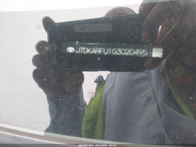 Toyota 2zr-fxe,1nm 2016 JTDKARFU1G3020495 Image 9