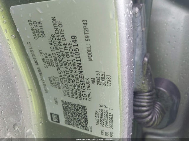 1GTG5EEN5N1105149 GMC lgz