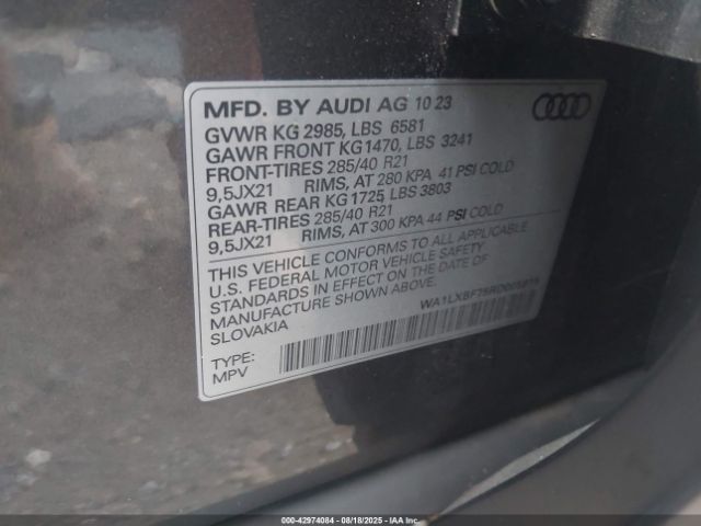 2024 AUDI Q7 WA1LXBF75RD005915 Photo 8