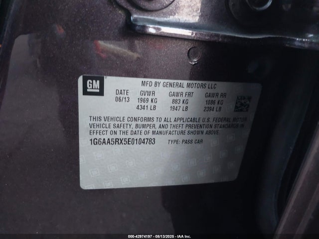 2014 CADILLAC ATS 1G6AA5RX5E0104783 Photo 8