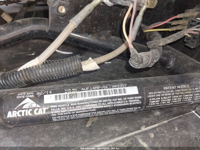 2014 ARCTIC CAT WILDCAT XX 4UF14MPV6ET309357 Photo 9
