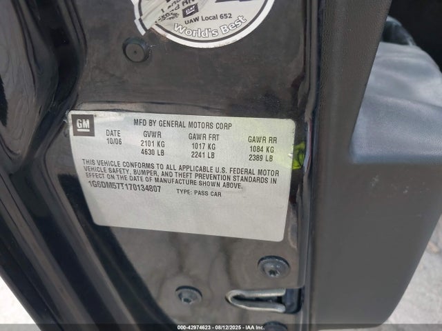 2007 CADILLAC CTS 1G6DM57T170134807 Photo 8