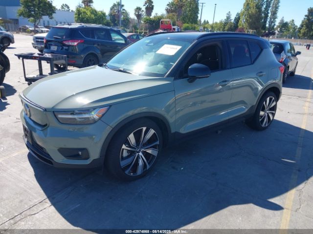 2021 VOLVO XC40 RECHARGE PURE ELECTRIC YV4ED3UR5M2583564 Photo 1
