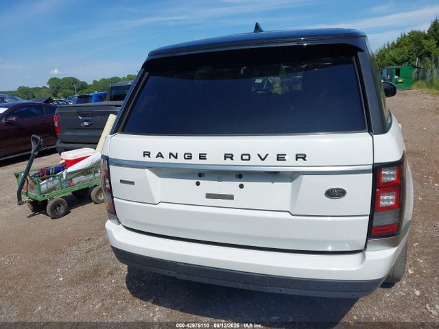 42975110 :رقم المزاد ، SALGS2FEXHA336521 vin ، 2017 Land Rover Range Rover 5.0l V8 Supercharged مزاد بيع
