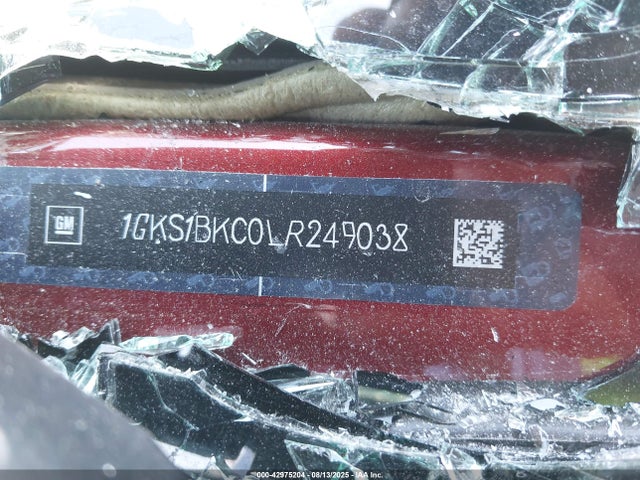 1GKS1BKC0LR249038 GMC l83 - spark ignited direct injection, variable valve timing, afm, e85 max, alum