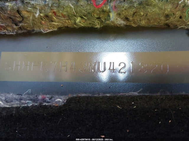 SHHFK7H43MU421320 Honda l15ba