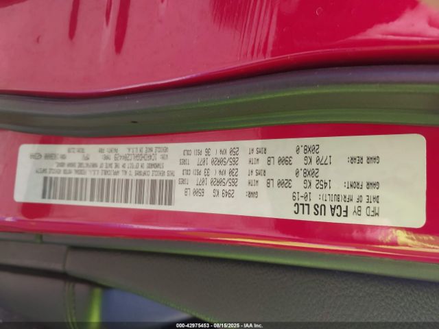 2020 DODGE DURANGO 1C4RDHDG0LC204429 Photo 8