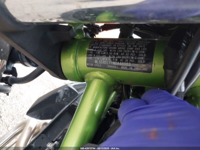 2022 KAWASAKI ER650 ML5EREL11NDA48083 Photo 9