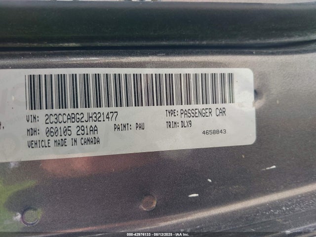Chrysler 300 2018 2C3CCABG2JH321477 Image 9