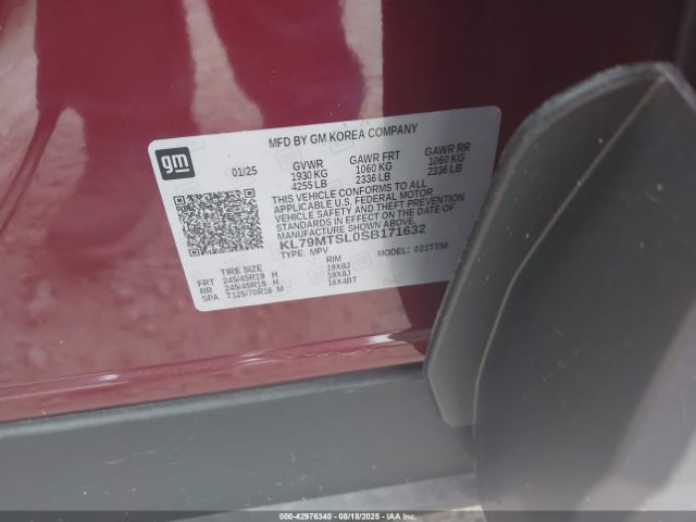 2025 CHEVROLET TRAILBLAZER KL79MTSL0SB171632 Photo 8