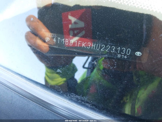 4T1BD1FK3HU223130 Toyota 2ar-fxe+2jm
