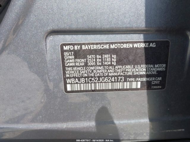 2018 BMW 530E WBAJB1C52JG624173 Photo 8