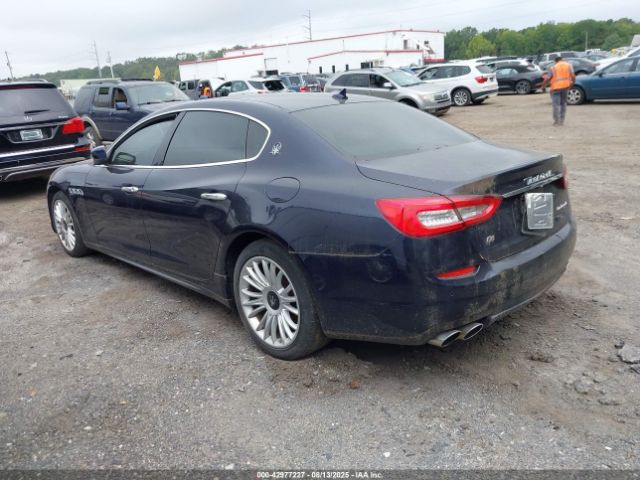 2014 MASERATI QUATTROPORTE ZAM56RRAXE1084247 Photo 2