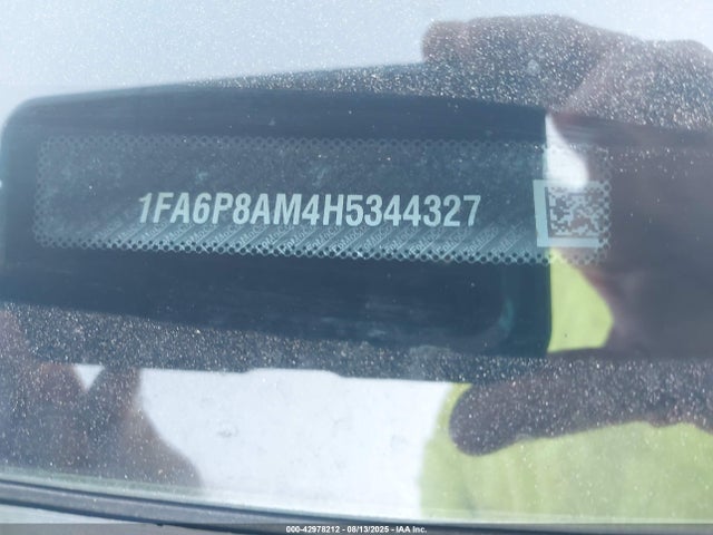 Ford 3.7l 4v 2017 1FA6P8AM4H5344327 Image 9