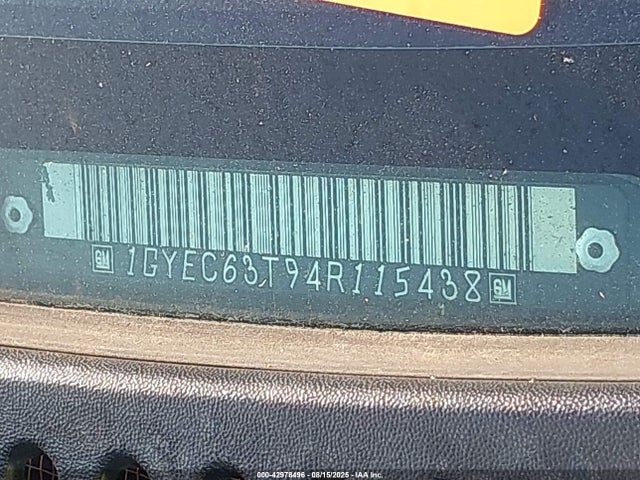 2004 CADILLAC ESCALADE 1GYEC63T94R115438 Photo 8