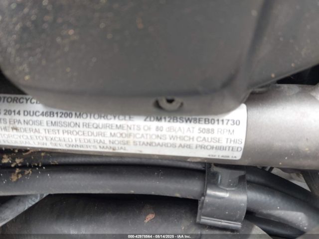 2014 DUCATI MULTISTRADA ZDM12BSW8EB011730 Photo 9