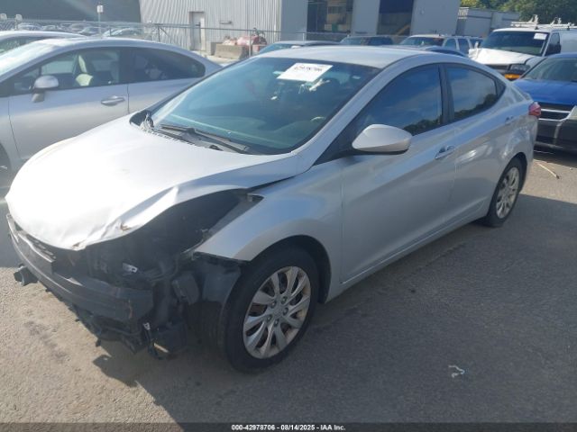 2012 HYUNDAI ELANTRA KMHDH4AE8CU258822 Photo 1