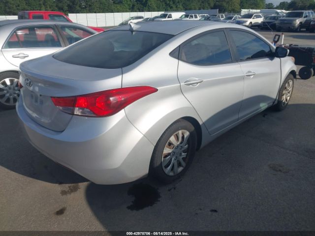 2012 HYUNDAI ELANTRA KMHDH4AE8CU258822 Photo 3