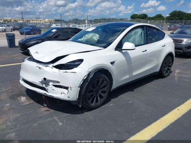 2024 TESLA MODEL Y 7SAYGDED3RF019239 Photo 1