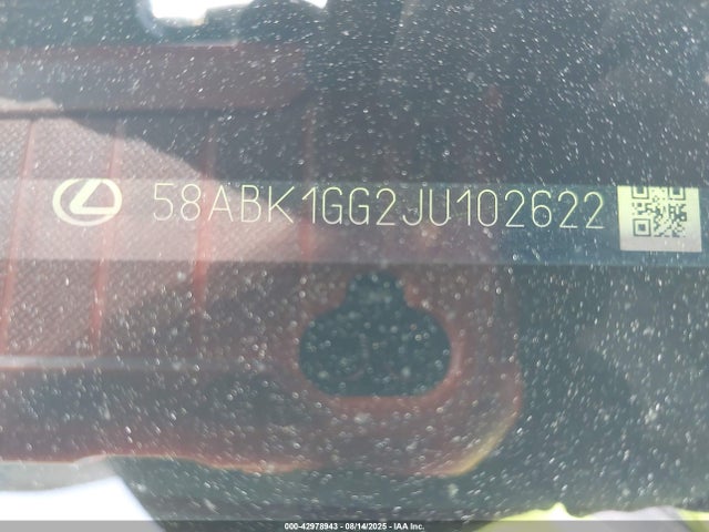 58ABK1GG2JU102622 Lexus 2gr-fe