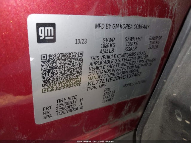 Chevrolet lih 2024 KL77LHE28RC137467 Image 9
