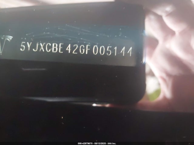 2016 TESLA MODEL X 5YJXCBE42GF005144 Photo 8