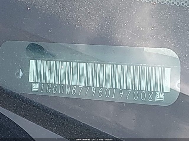 2006 CADILLAC STS 1G6DW677960197008 Photo 8