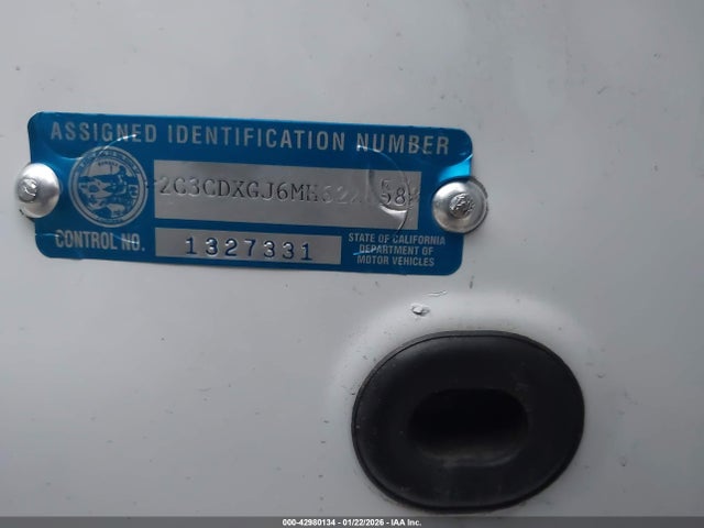 2C3CDXGJ6MH622858 Dodge Charger Scat Pack Rwd