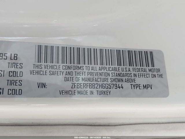 RAM Promaster City 2017 ZFBERFBB2H6G57944 Image 9