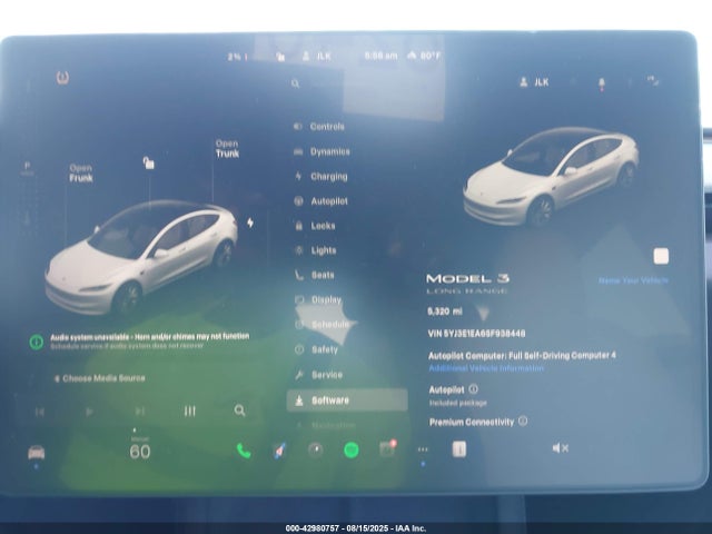 Tesla MODEL 3 2025 5YJ3E1EA6SF938448 Image 17