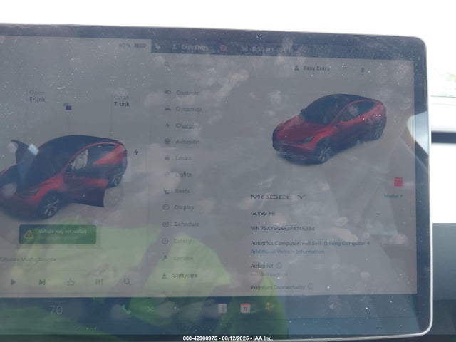 2023 TESLA MODEL Y 7SAYGDEE2PA145384 Photo 6