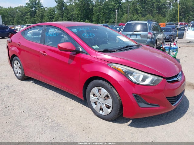 Hyundai ELANTRA SE 2016 KMHDH4AE2GU557535 главное изображение