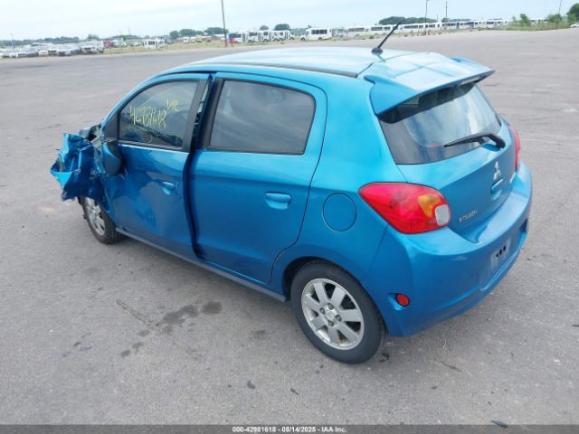 2015 MITSUBISHI MIRAGE ML32A4HJ4FH047278 Photo 2
