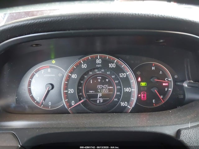 1HGCR2F5XGA118595 Honda k24w1