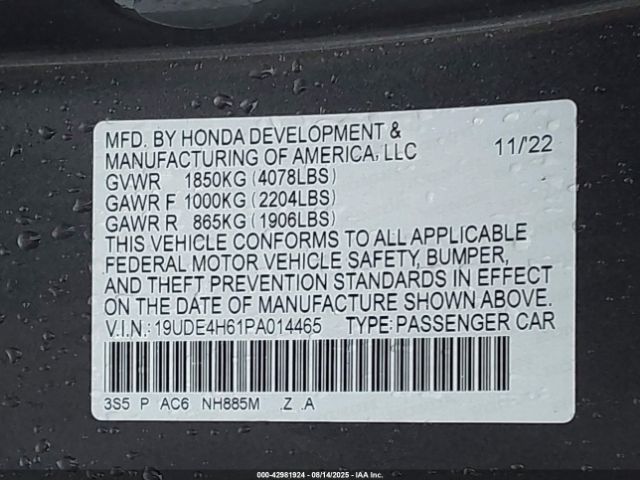 2023 ACURA INTEGRA 19UDE4H61PA014465 Photo 8