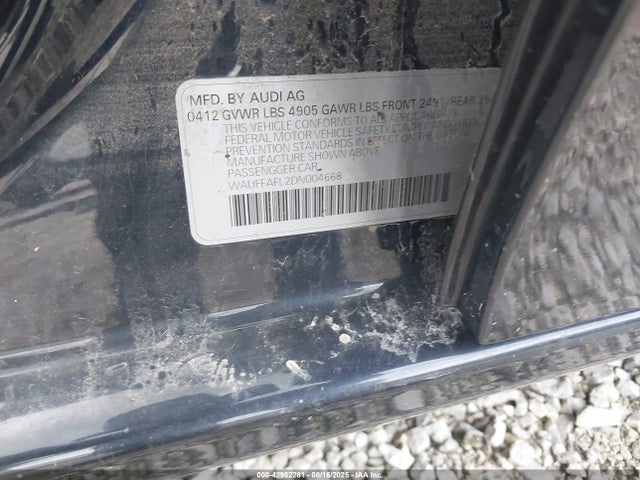 2013 AUDI A4 WAUFFAFL2DN004668 Photo 8