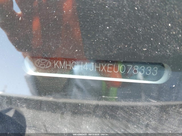 KMHGH4JHXEU078333 Hyundai Gdi Tau