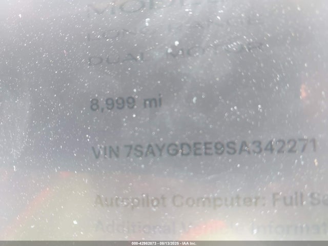 Tesla Model Y 2025 7SAYGDEE9SA342271 Image 14