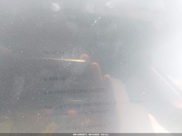 2025 TESLA MODEL Y 7SAYGDEE9SA342271 Photo 6