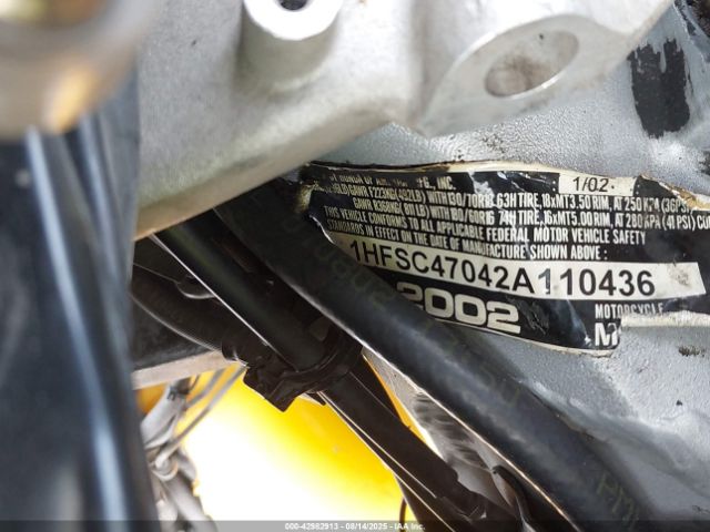 2002 HONDA GL1800 1HFSC47042A110436 Photo 9