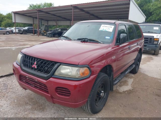 2001 MITSUBISHI MONTERO SPORT JA4LS21H81P028672 Photo 1