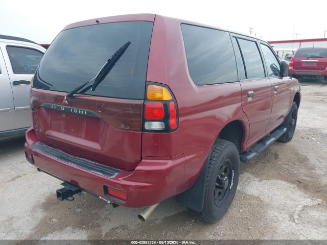 2001 MITSUBISHI MONTERO SPORT JA4LS21H81P028672 Photo 3