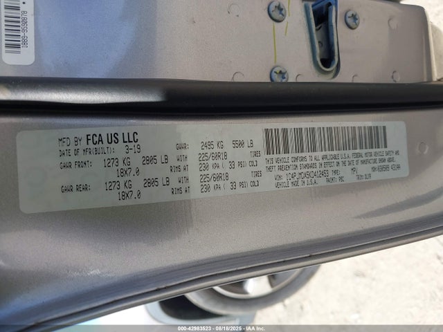 1C4PJMDX5KD412453 Jeep 2019