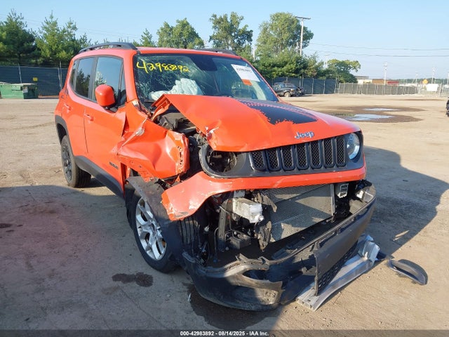 Aukcja sprzedaży 2018 Jeep Renegade Latitude 4x4, vin: ZACCJBBB9JPH98885, numer aukcji: 42983892