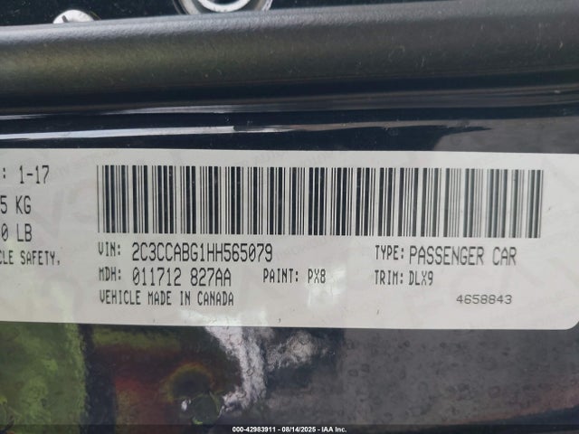 Chrysler 300 2017 2C3CCABG1HH565079 Image 9